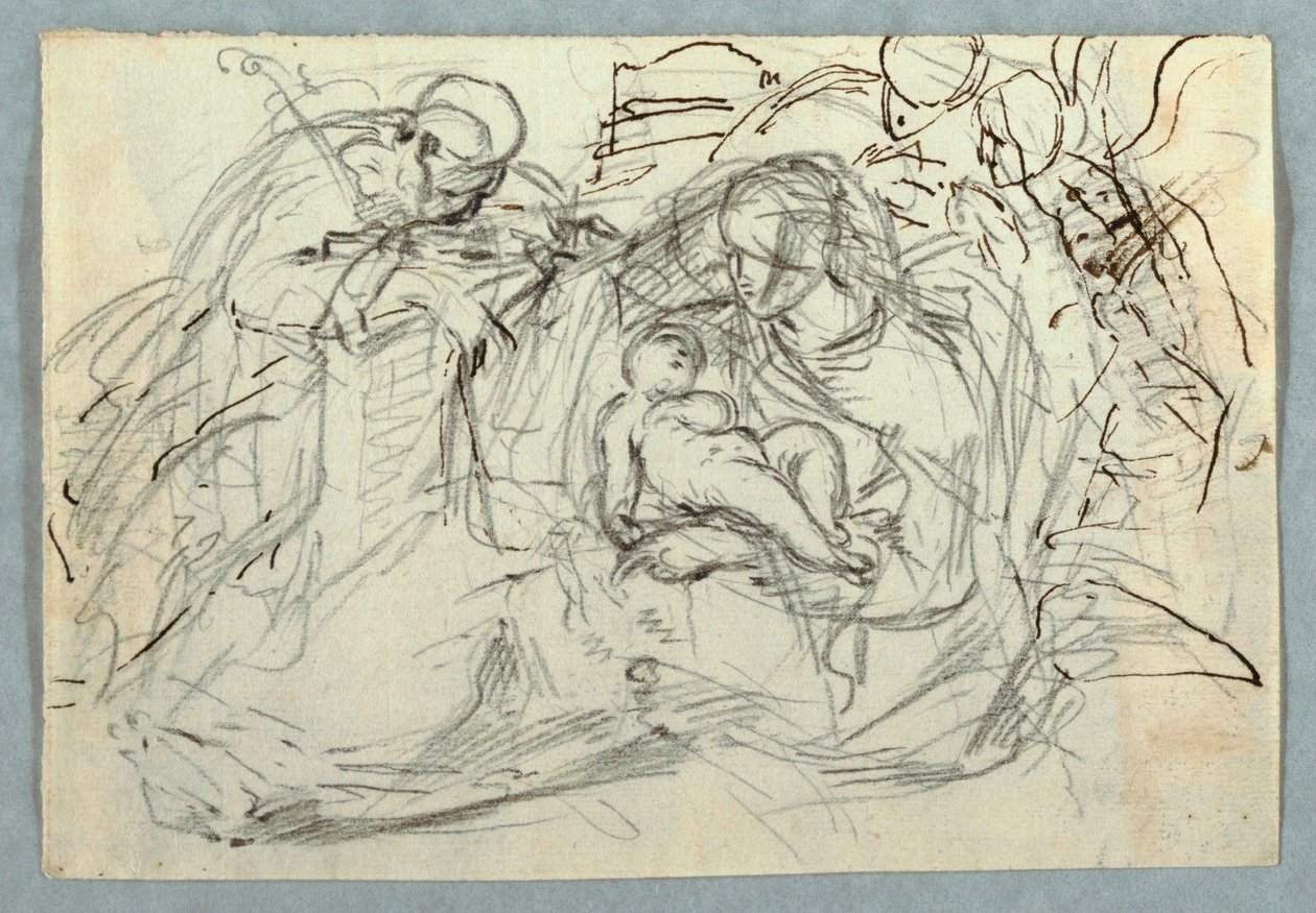 Holy Family, 1800-1825 by Felice Giani