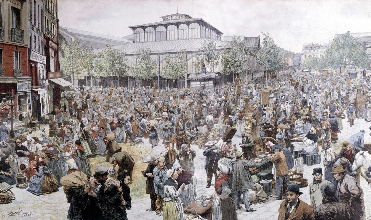 Le Caveau des Halles by Felicien baron de Myrbach Rheinfeld