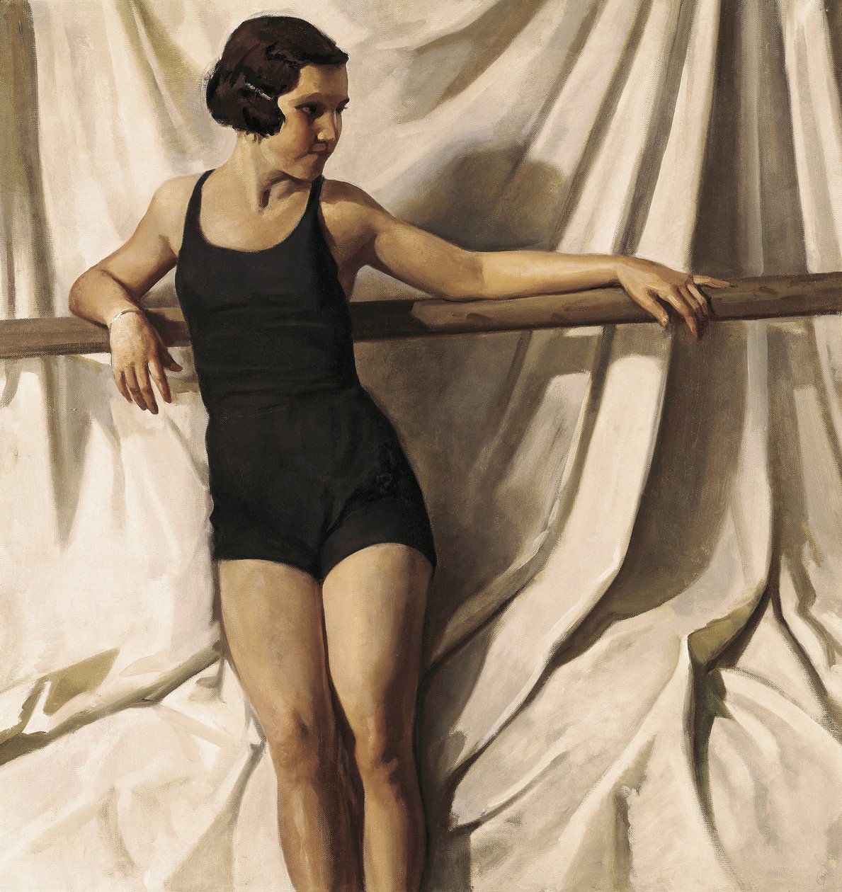 Young Bather by Felipe Abarzuza y Rodriguez de Arias