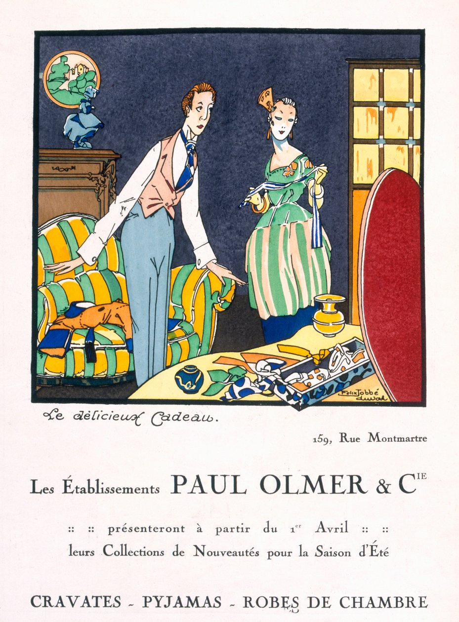 Advertisement for Paul Olmer
