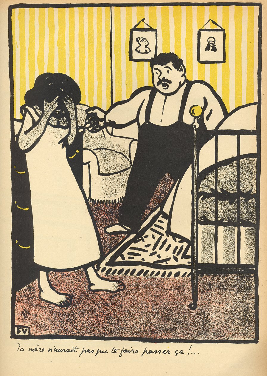 A Man Reproaches His Pregnant Mistress, from 