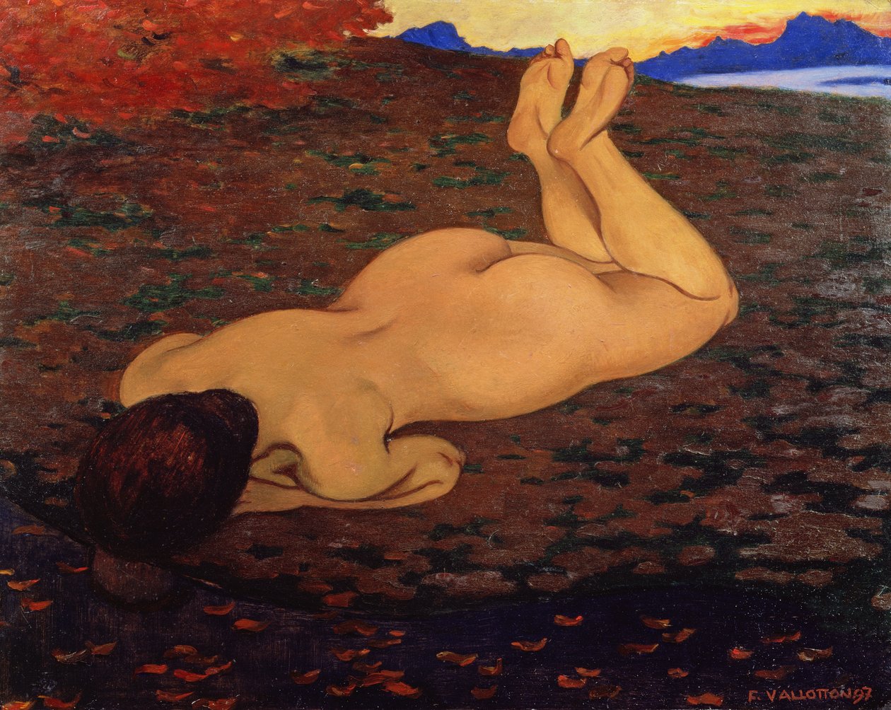 The Source, 1897 by Felix Edouard Vallotton