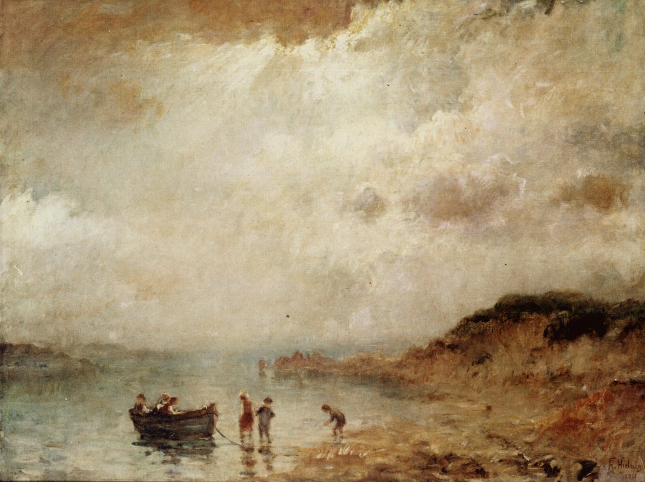 The Marina by Felix Resurreccion Hidalgo