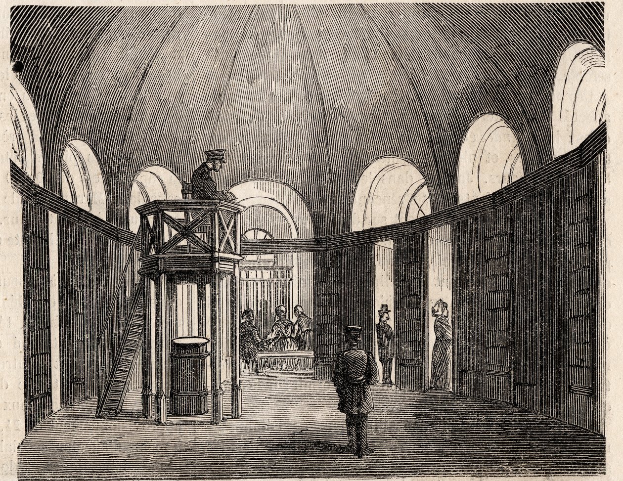 Paris - Prison de la Petite Roquette (prison for women and adolescents) by Felix (after) Thorigny