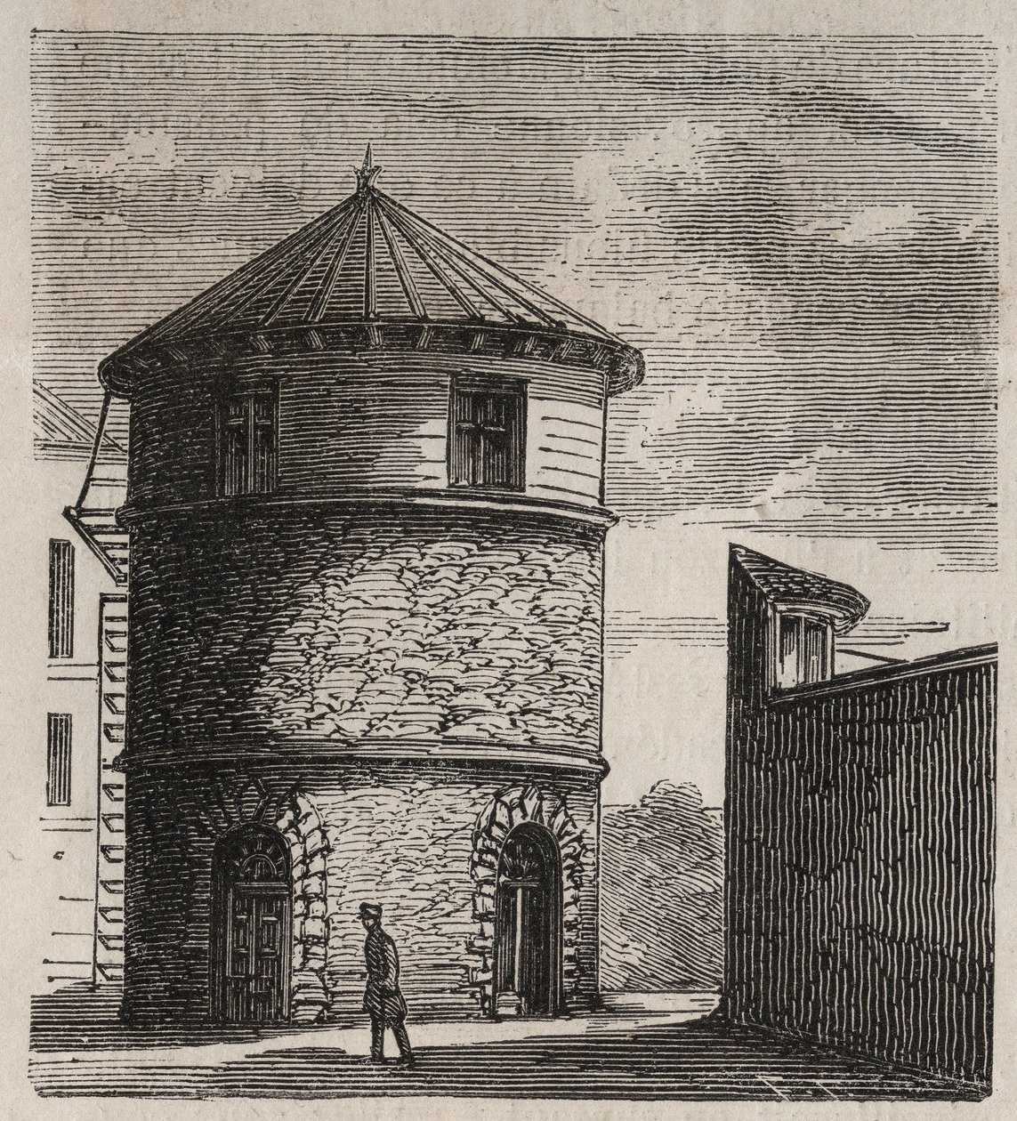 Paris - Prison de la Petite Roquette (prison for women and adolescents) by Felix (after) Thorigny
