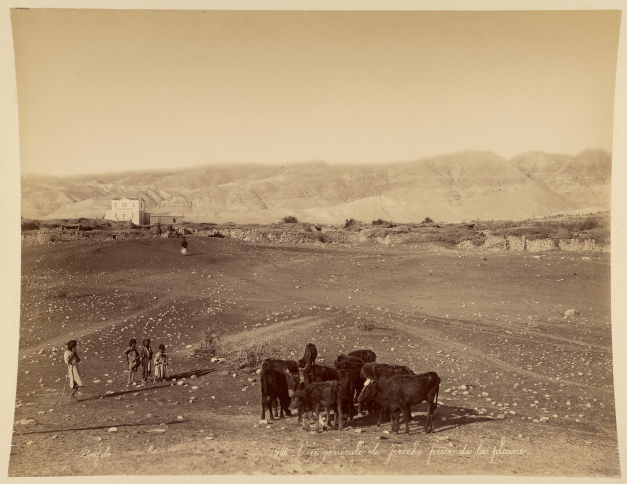 General View of Jericho Taken from the Plain by Félix Bonfils