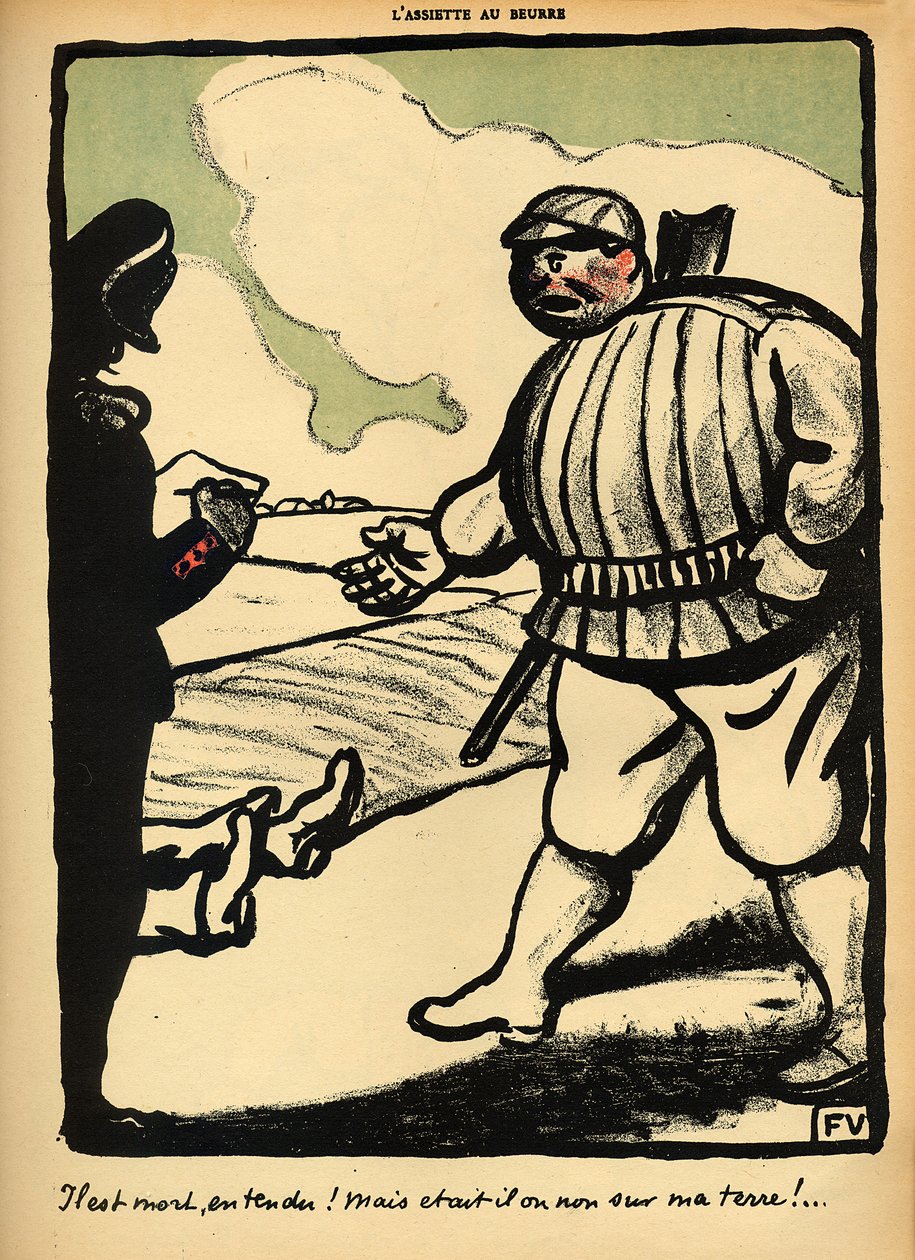 A Landowner Kills a Tramp, from 