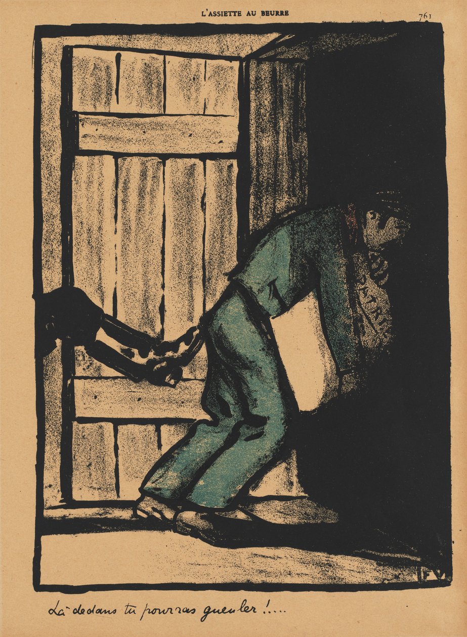 Crimes and Punishments IV, 761: You Can Bawl, 1872 by Felix Edouard Vallotton
