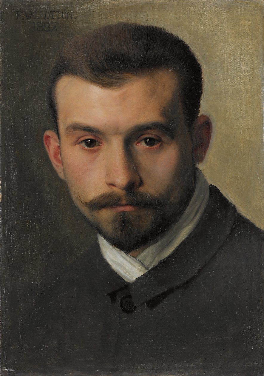 Felix Jasinski, 1887 by Felix Edouard Vallotton