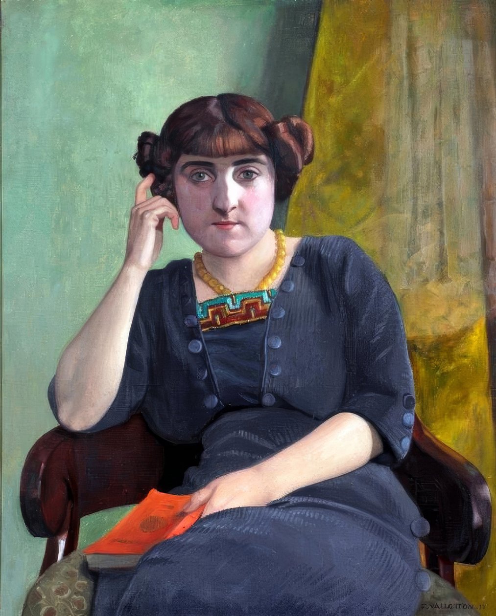 Félix Edouard Vallotton (December 28, 1865 – December 29, 1925) was a Swiss Painter by Felix Edouard Vallotton