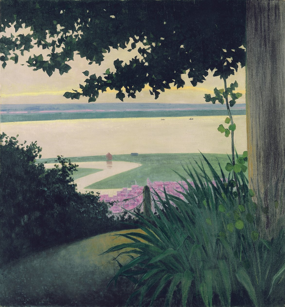 Honfleur and the Baie de la Seine, 1910 by Felix Edouard Vallotton
