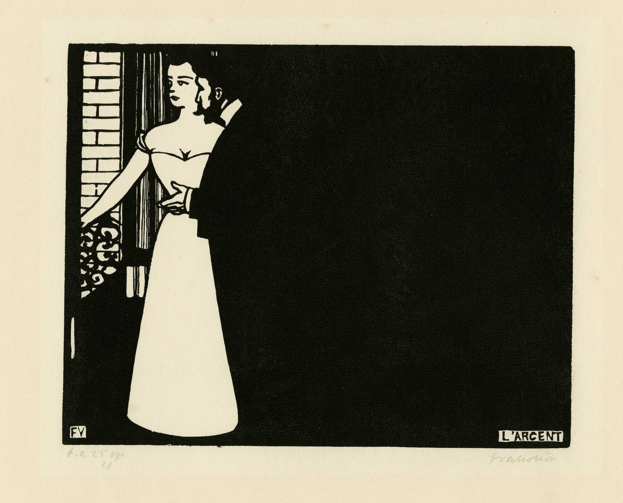 Intimacies V: Money by Felix Edouard Vallotton