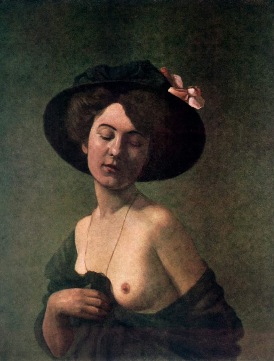 Lady in a Hat, 1908 by Felix Edouard Vallotton