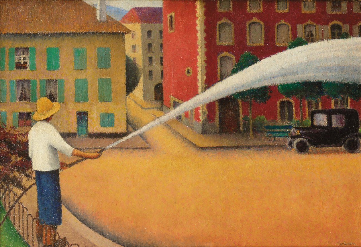 The Sprinkler, c.1925 by Felix Elie Tobeen