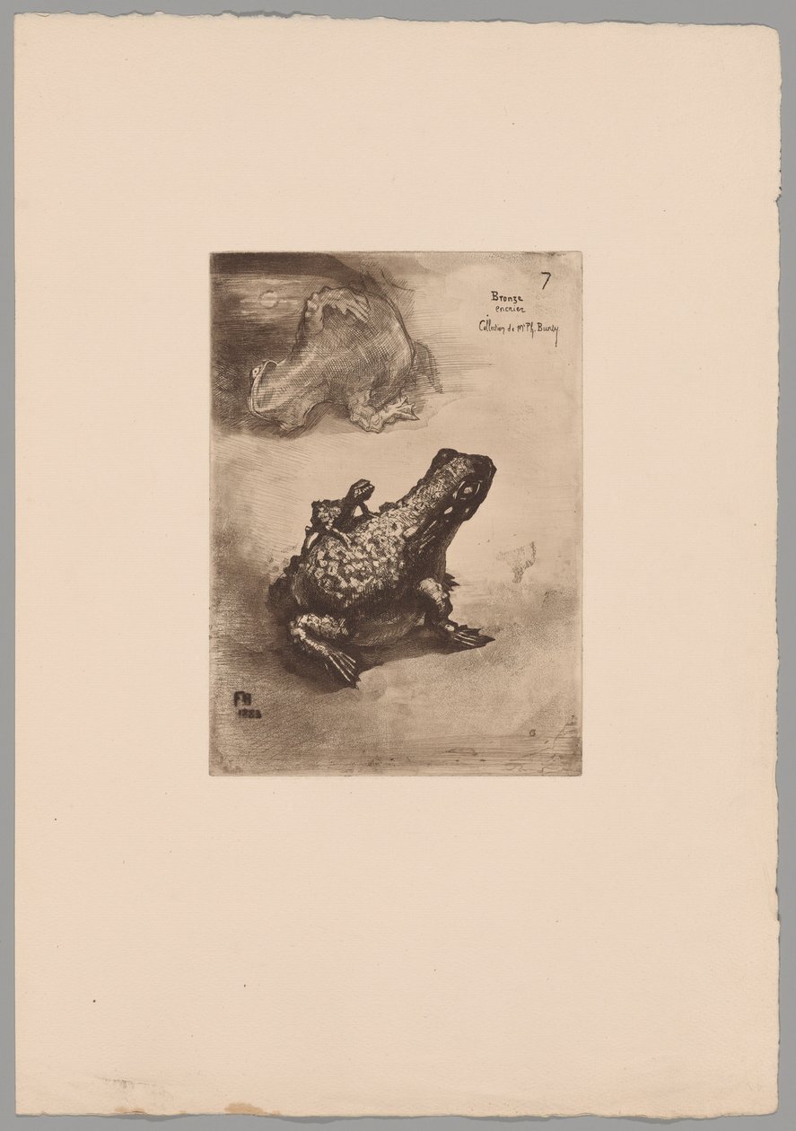 Japonisme by Felix Hilaire Buhot