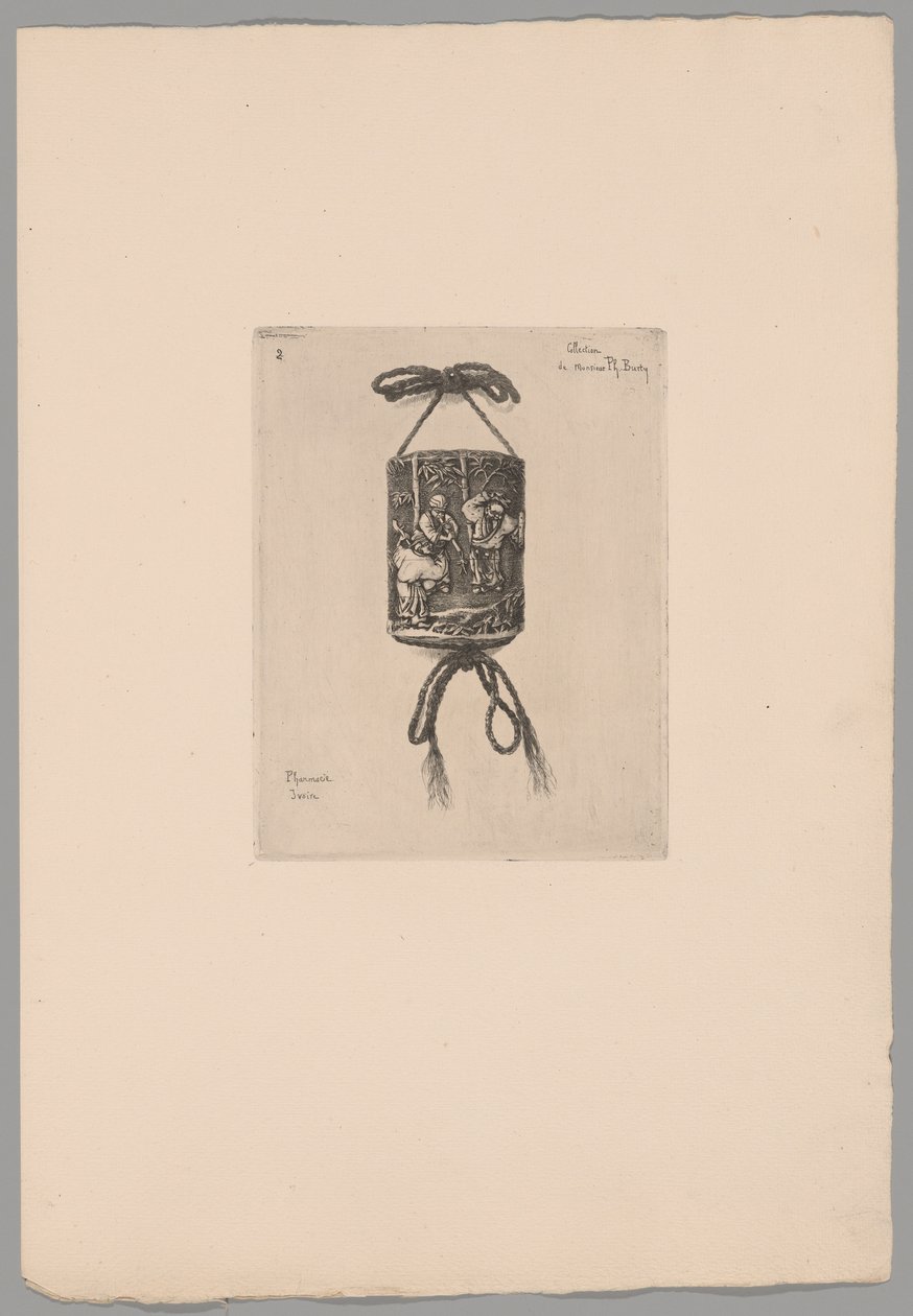 Japonisme by Felix Hilaire Buhot