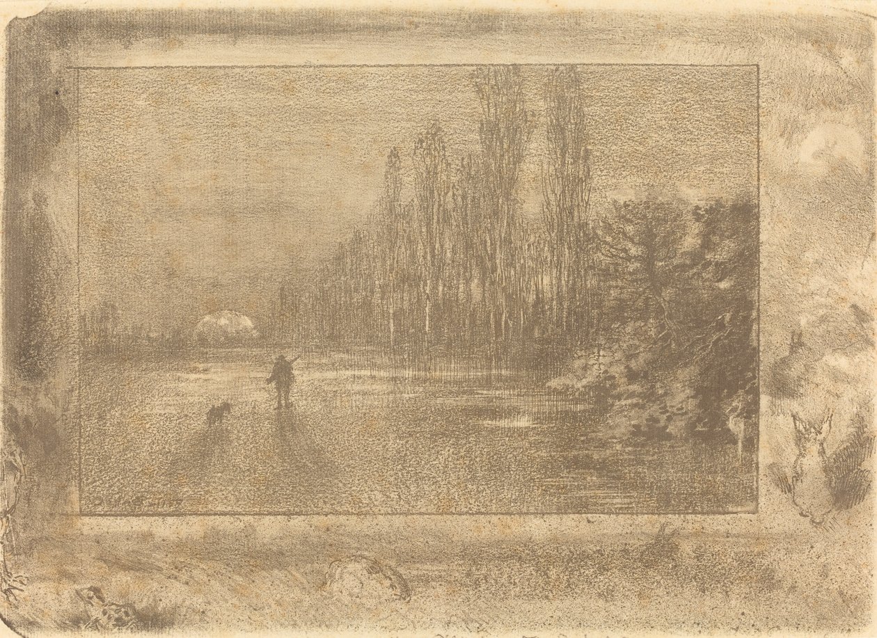 The Little Hunter, 1892 by Felix Hilaire Buhot