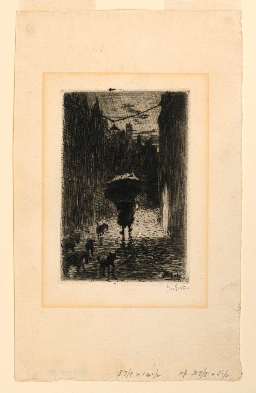 Rainy Day by Felix Hilaire Buhot