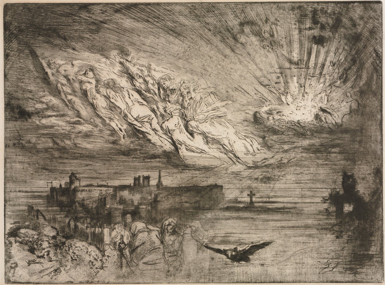 The Spirits from the Cities of the Dead by Felix Hilaire Buhot