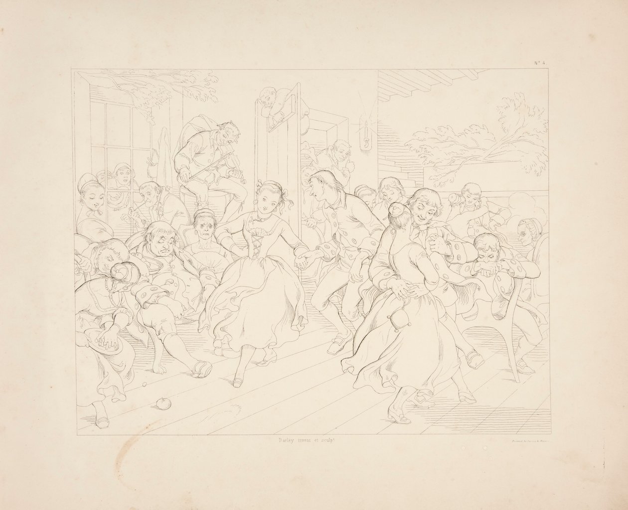 Legend of Sleepy Hollow, sheet 4 of 6 by Felix O. C. Darley
