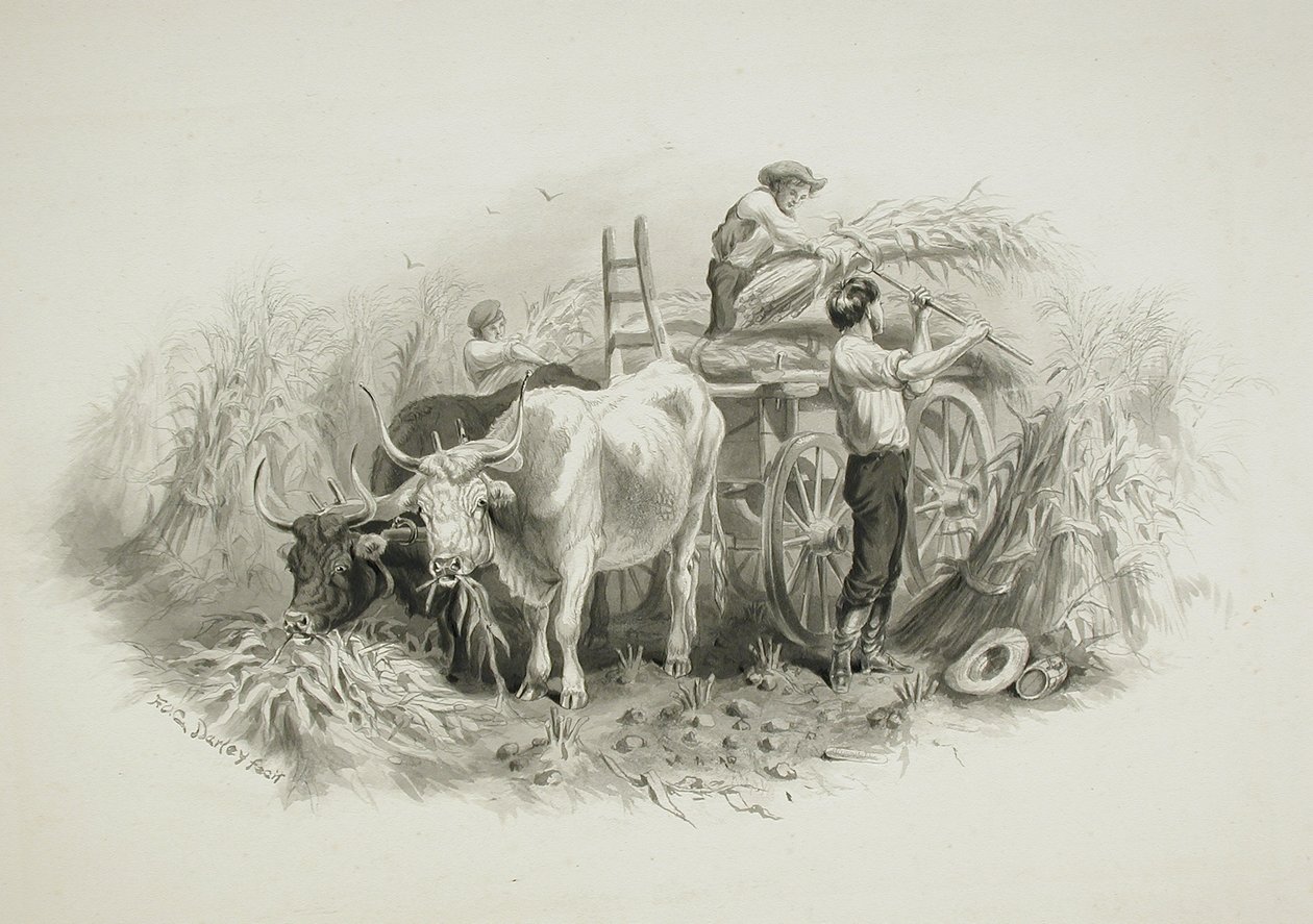 Haying Scene by Felix Octavius Carr Darley