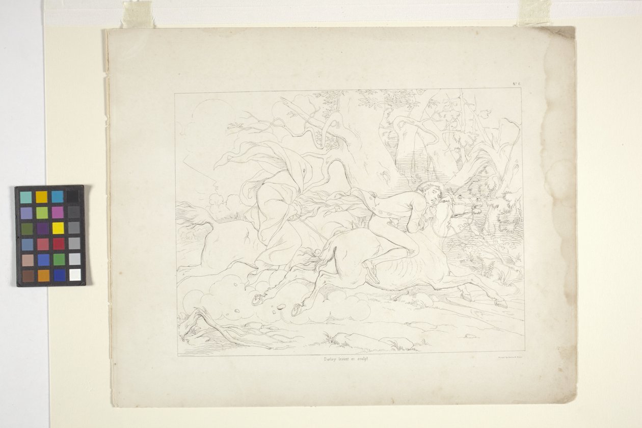 Illustrations Of The Legend Of Sleepy Hollow, Plate 6 by Felix Octavius Carr Darley