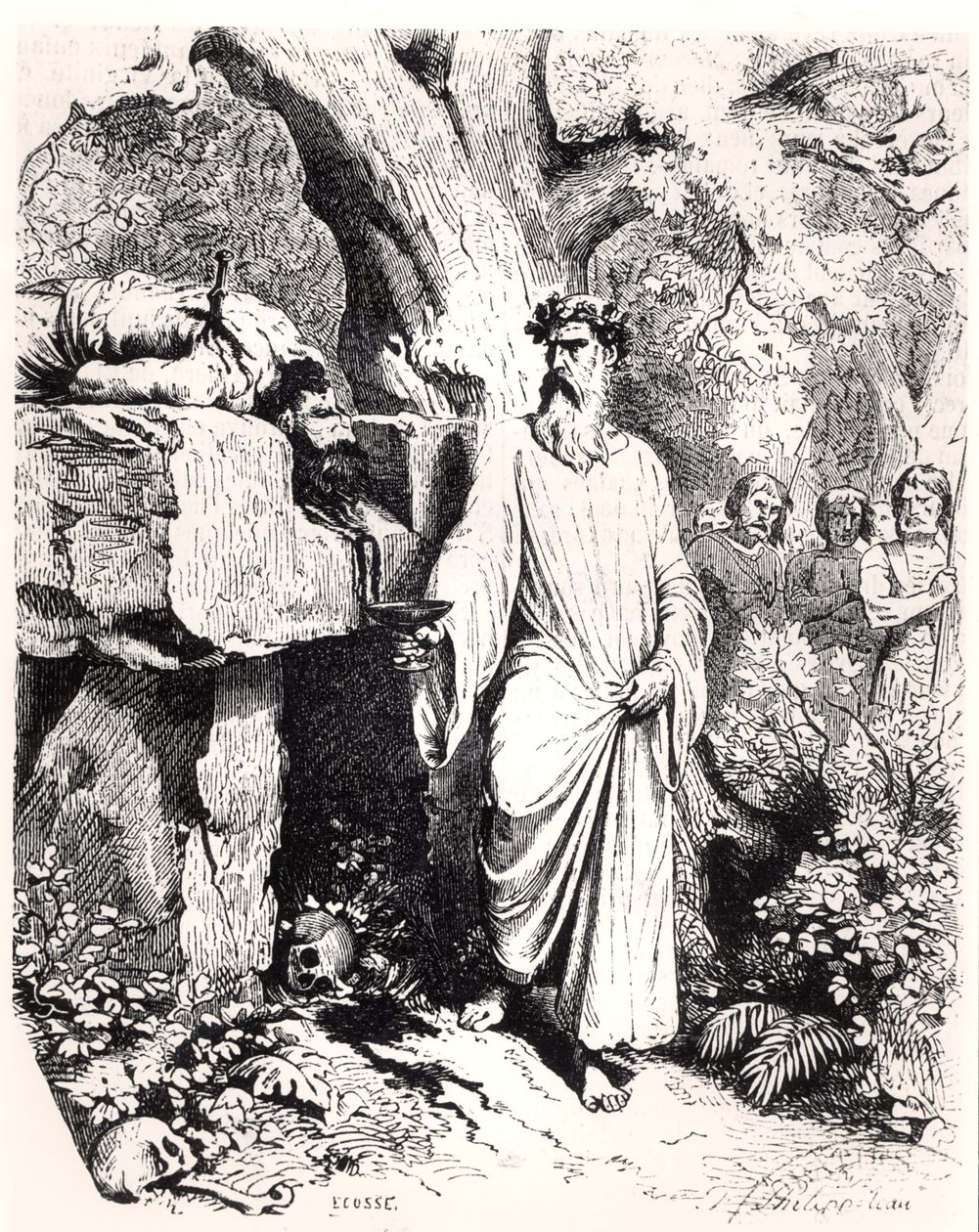 Human Sacrifice by a Gaulish Druid, from 