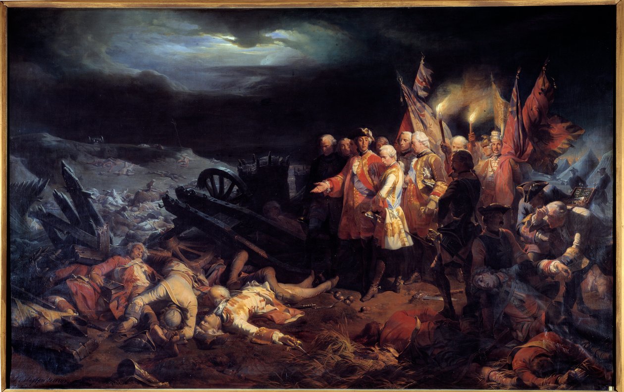 War of the Succession of Austria (1740-1748): The Battle of Fontenoy by Felix Philippoteaux