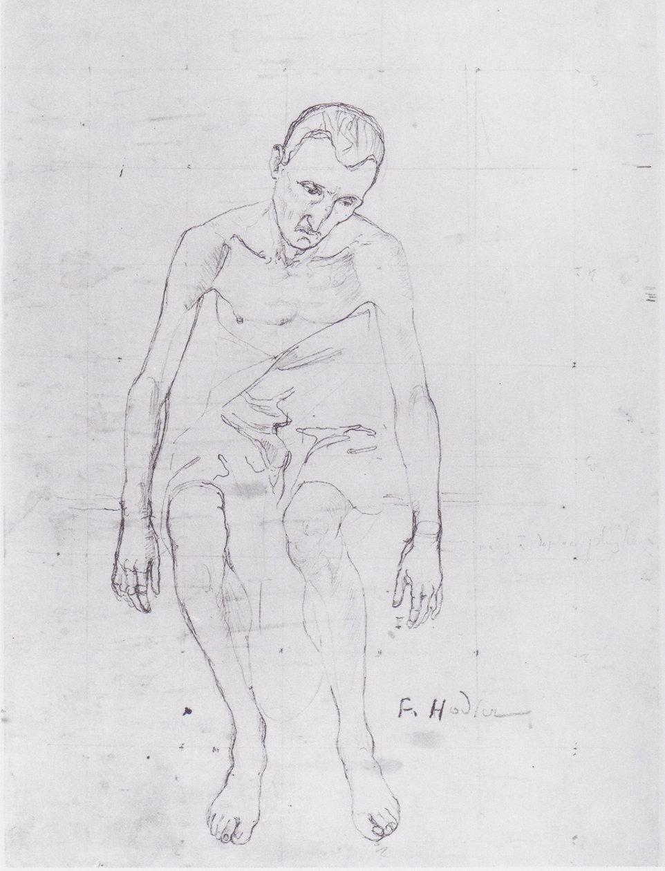 Study for the Central Figure of Life