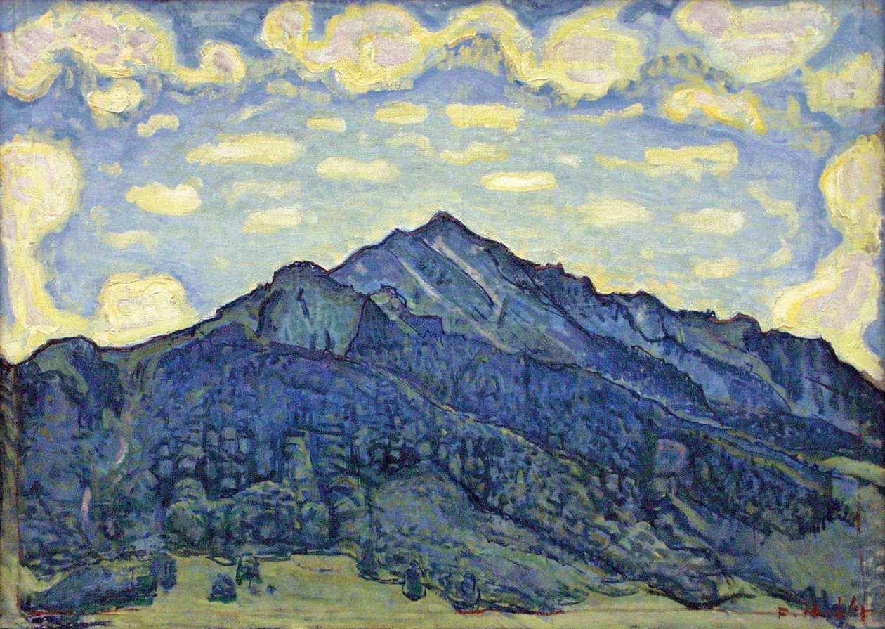 Landscape in the Swiss Alps by Ferdinand Hodler
