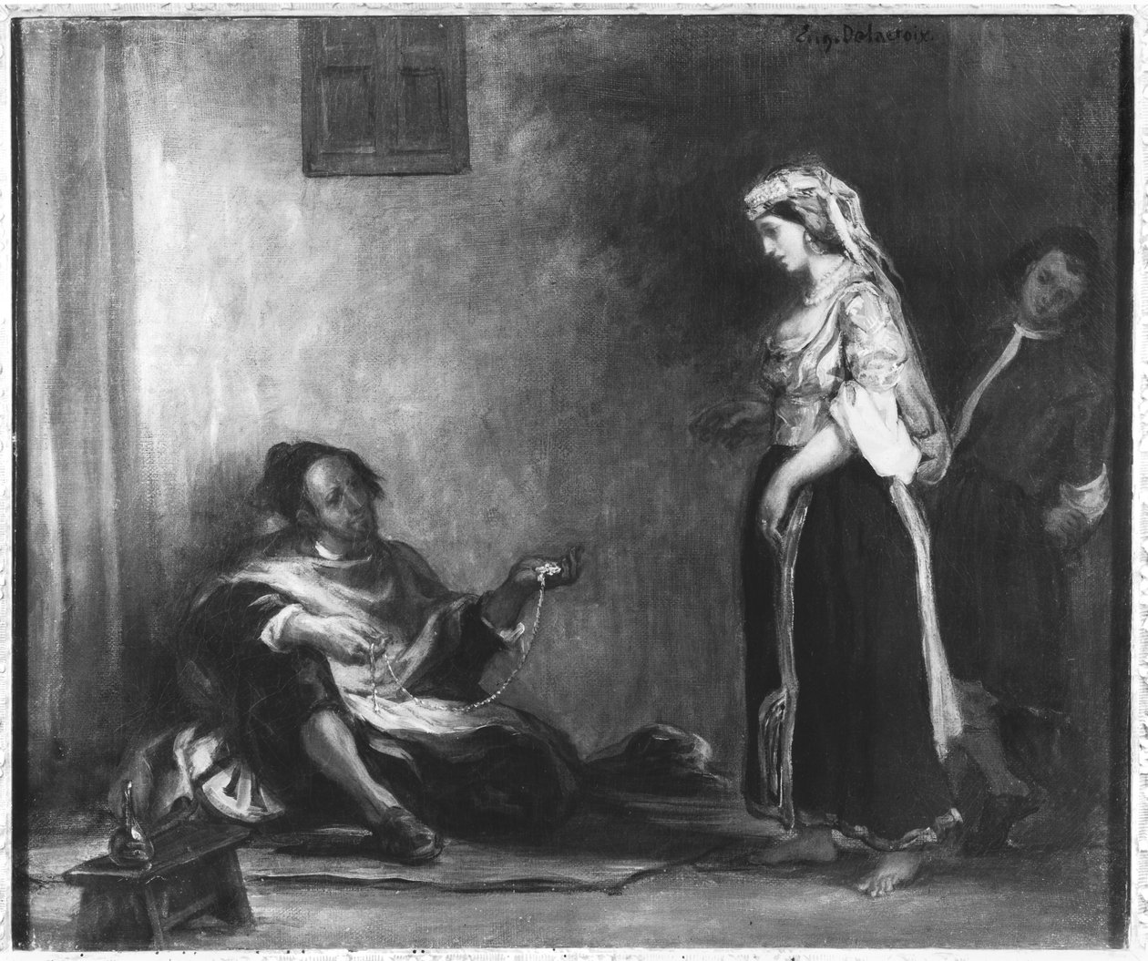 The Arab Merchant by Ferdinand Victor Eugene Delacroix