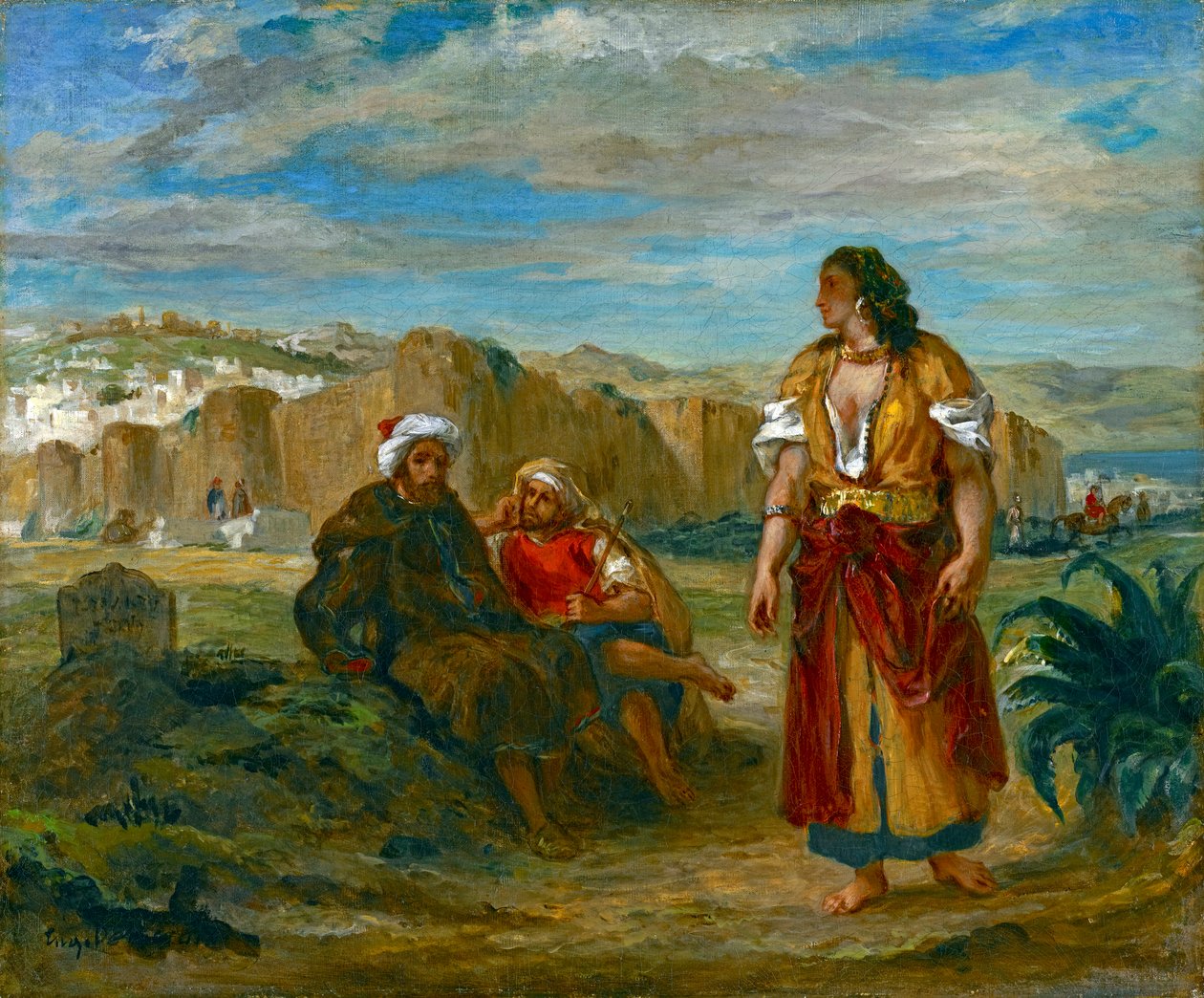 View of Tangier, 1852-3 by Ferdinand Victor Eugene Delacroix