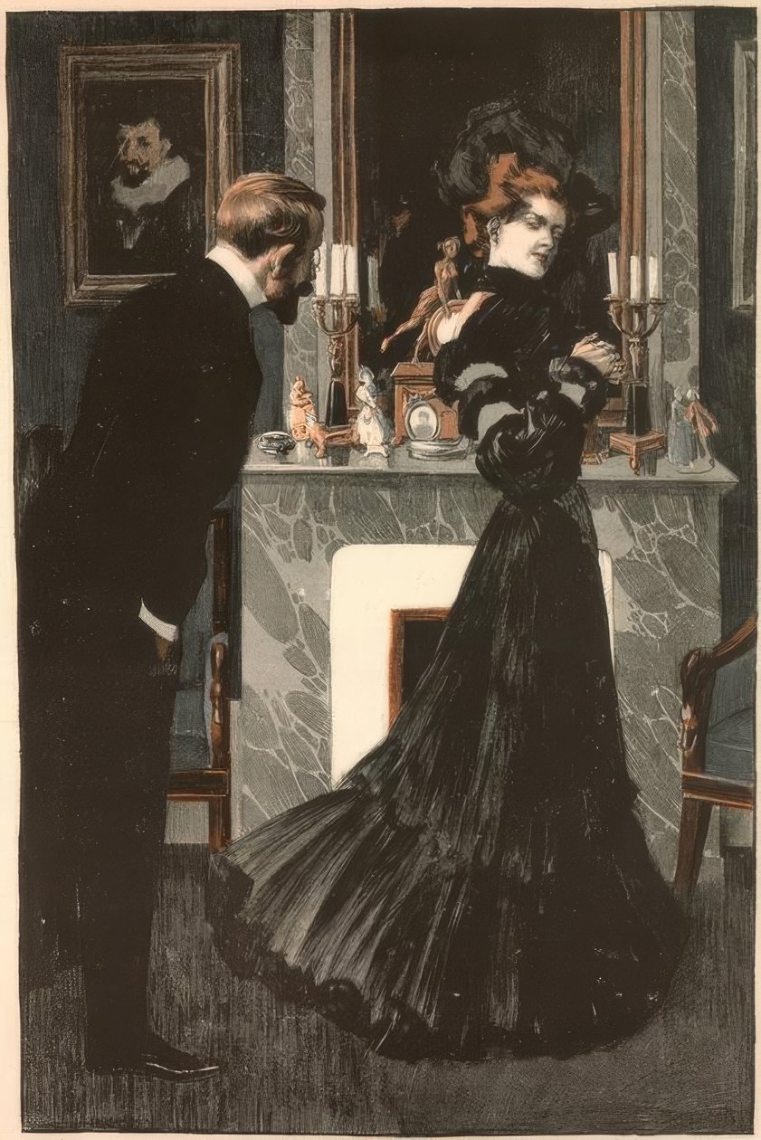 Reznicek / Modern Marriages / Gallant World / 1904 by Ferdinand von Reznicek