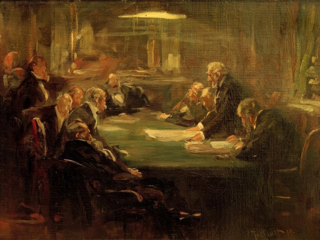 Board Meeting by Ferdinand Brutt
