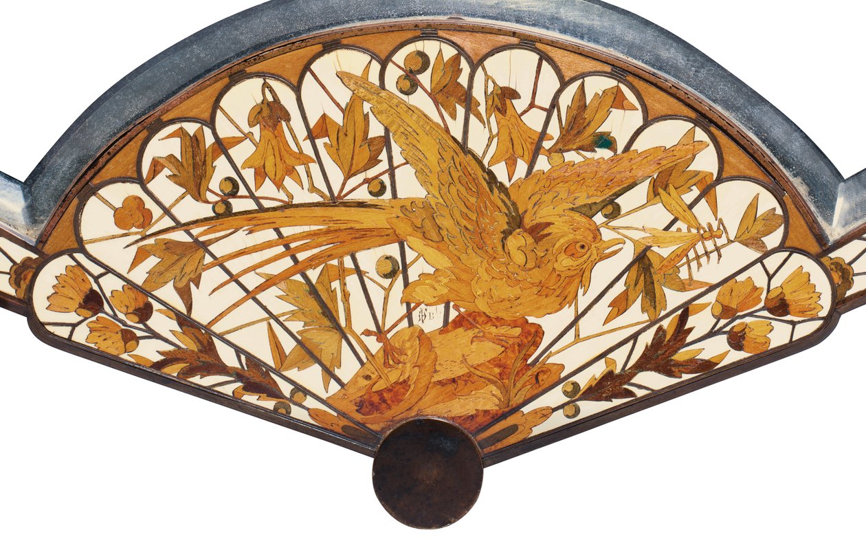 Detail of a Table Mirror, Maison Giroux by Ferdinand Duvinage