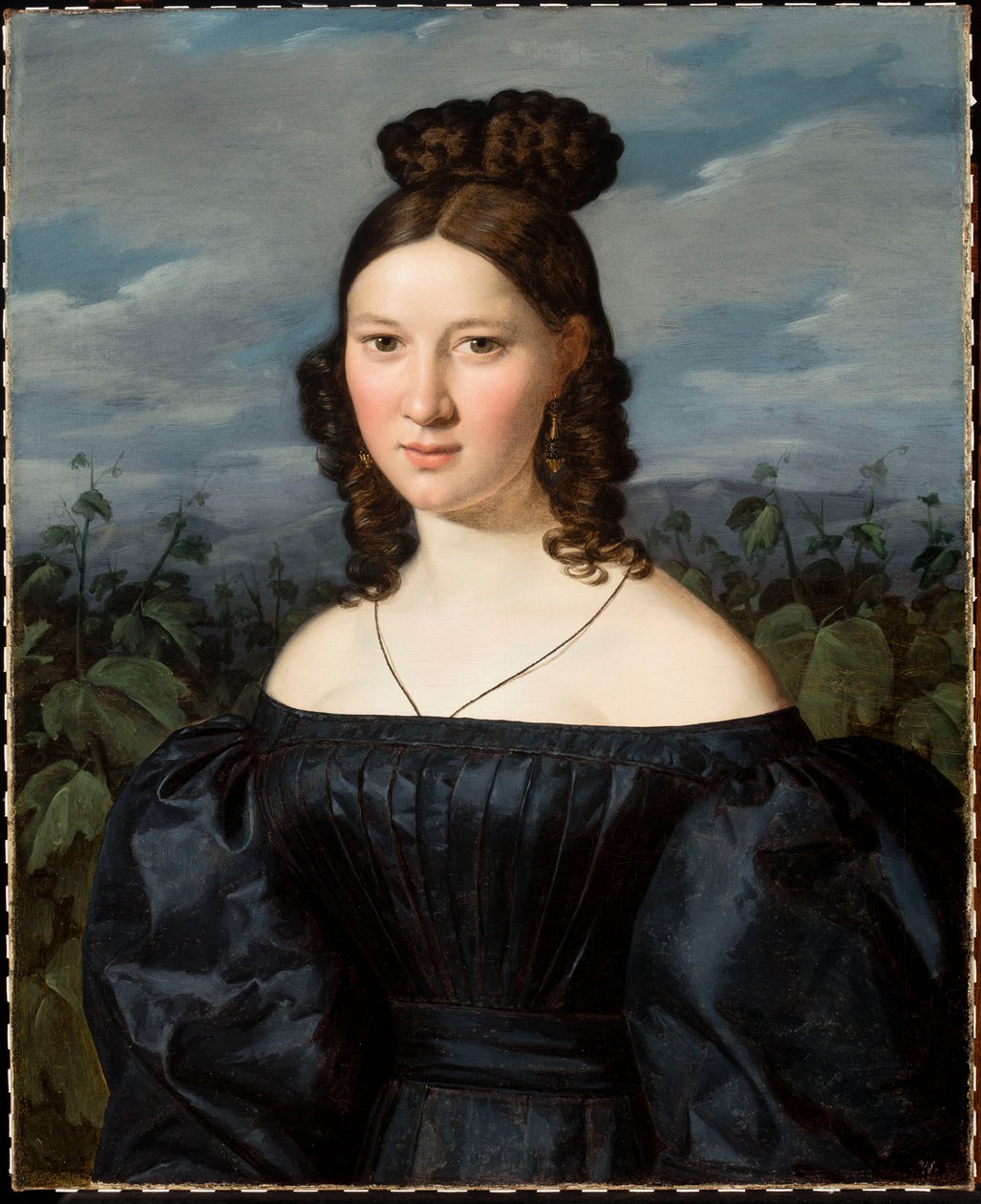 Portrait of a Young Woman by Ferdinand Georg Waldmüller