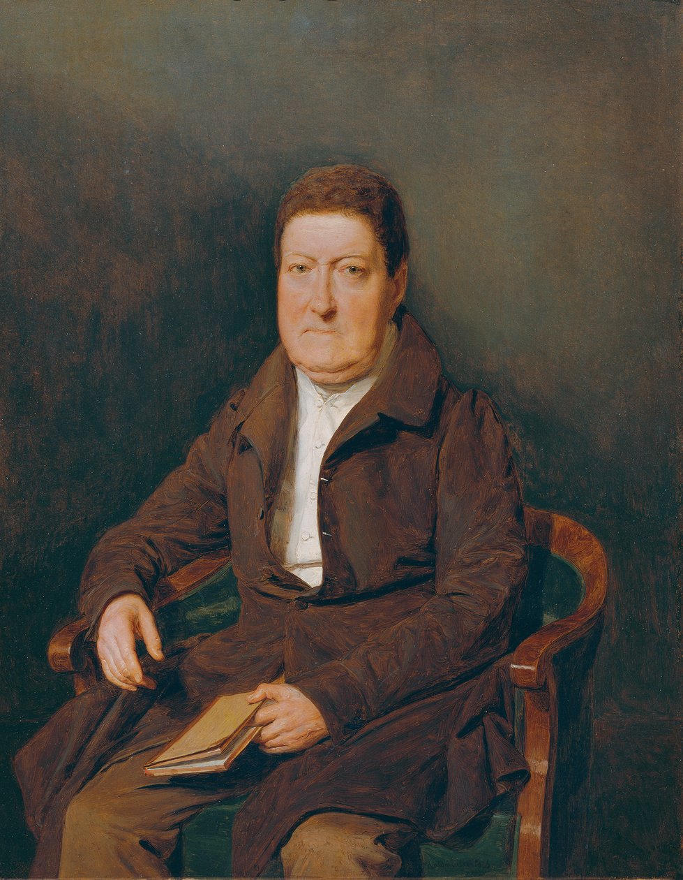 Mr. Wohlleben, the Brother of the Mayor of Vienna Stephan Edler von Wohlleben by Ferdinand Georg Waldmuller