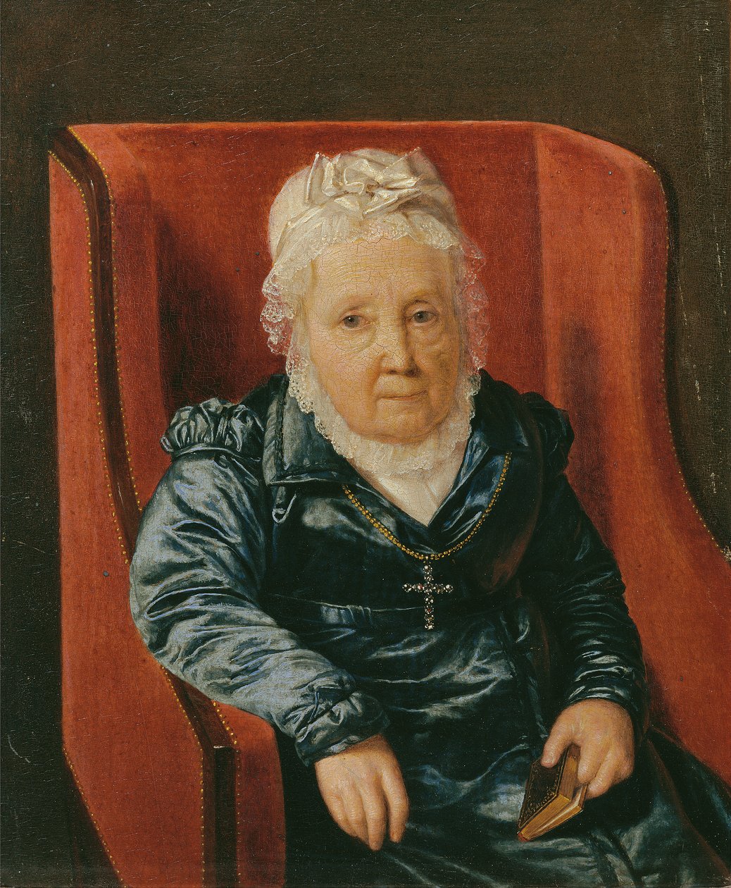 Rosina Wieser in the Armchair by Ferdinand Georg Waldmuller