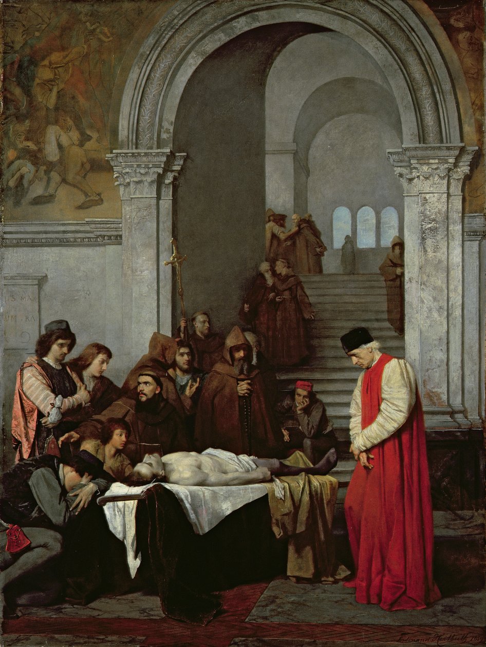 The Painter Luca Signorelli Standing by the Body of His Rival