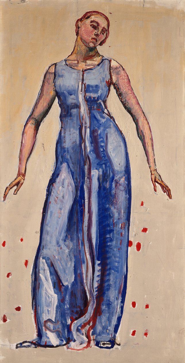 Figure to Look into Infinity by Ferdinand Hodler