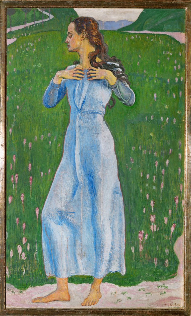 Fulfillment by Ferdinand Hodler