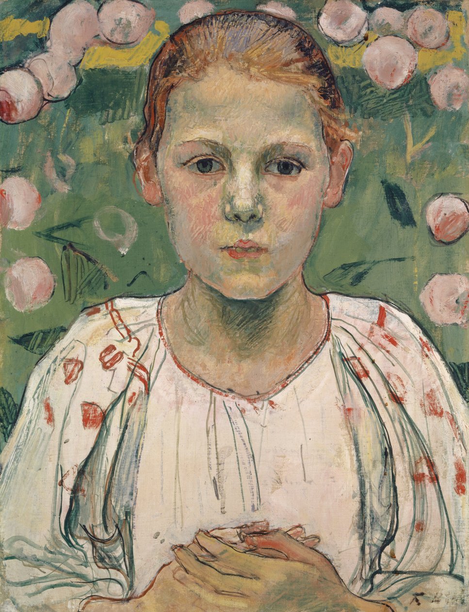 Portrait of Käthe von Bach by Ferdinand Hodler
