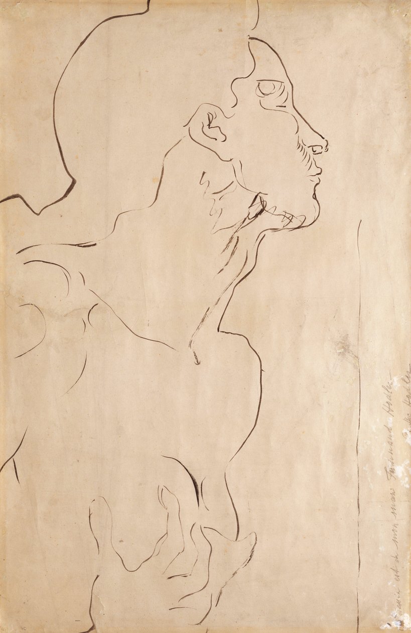 Study for Feeling I by Ferdinand Hodler