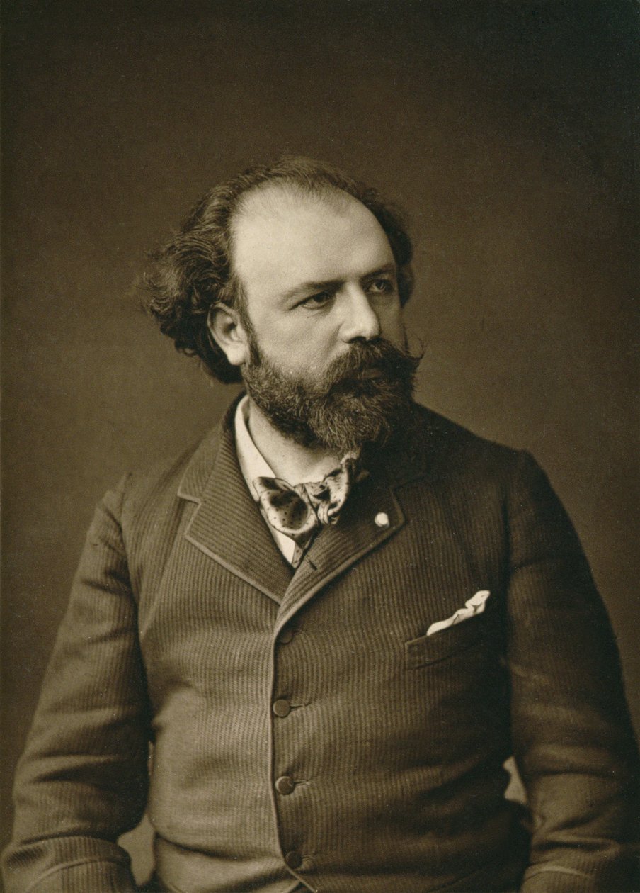 Zacharie Astruc (1835-1907), from Galerie Contemporaine, c.1874-78 by Ferdinand Mulnier