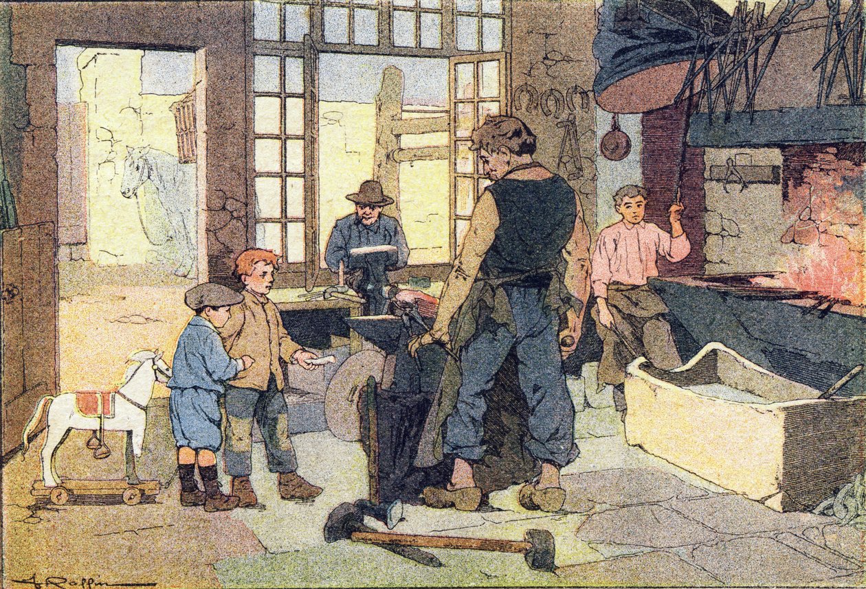 The Blacksmith, in Imagier de l