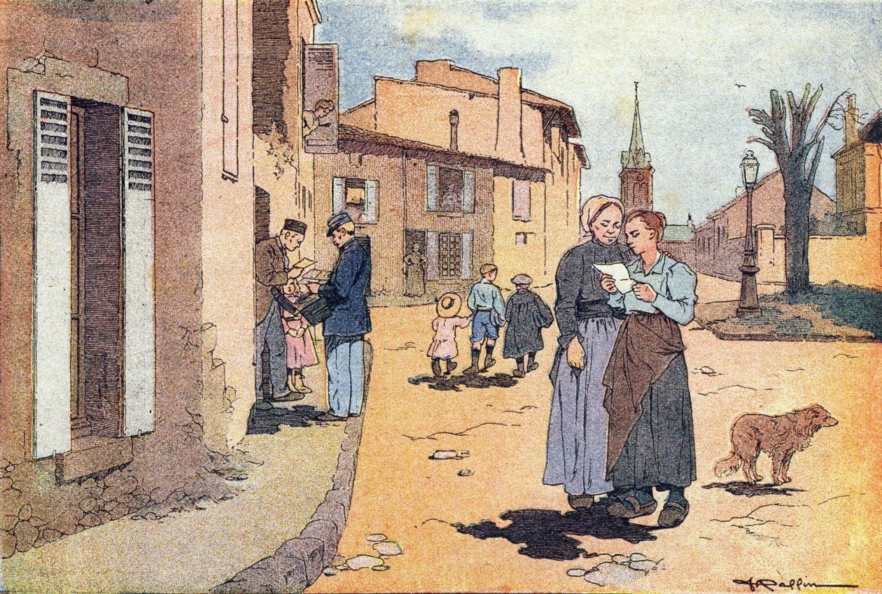 The Mailman, in Imagier de l