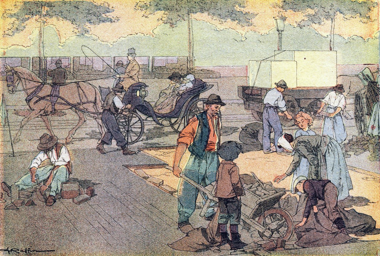 Wooden Paving, in Imagier de l