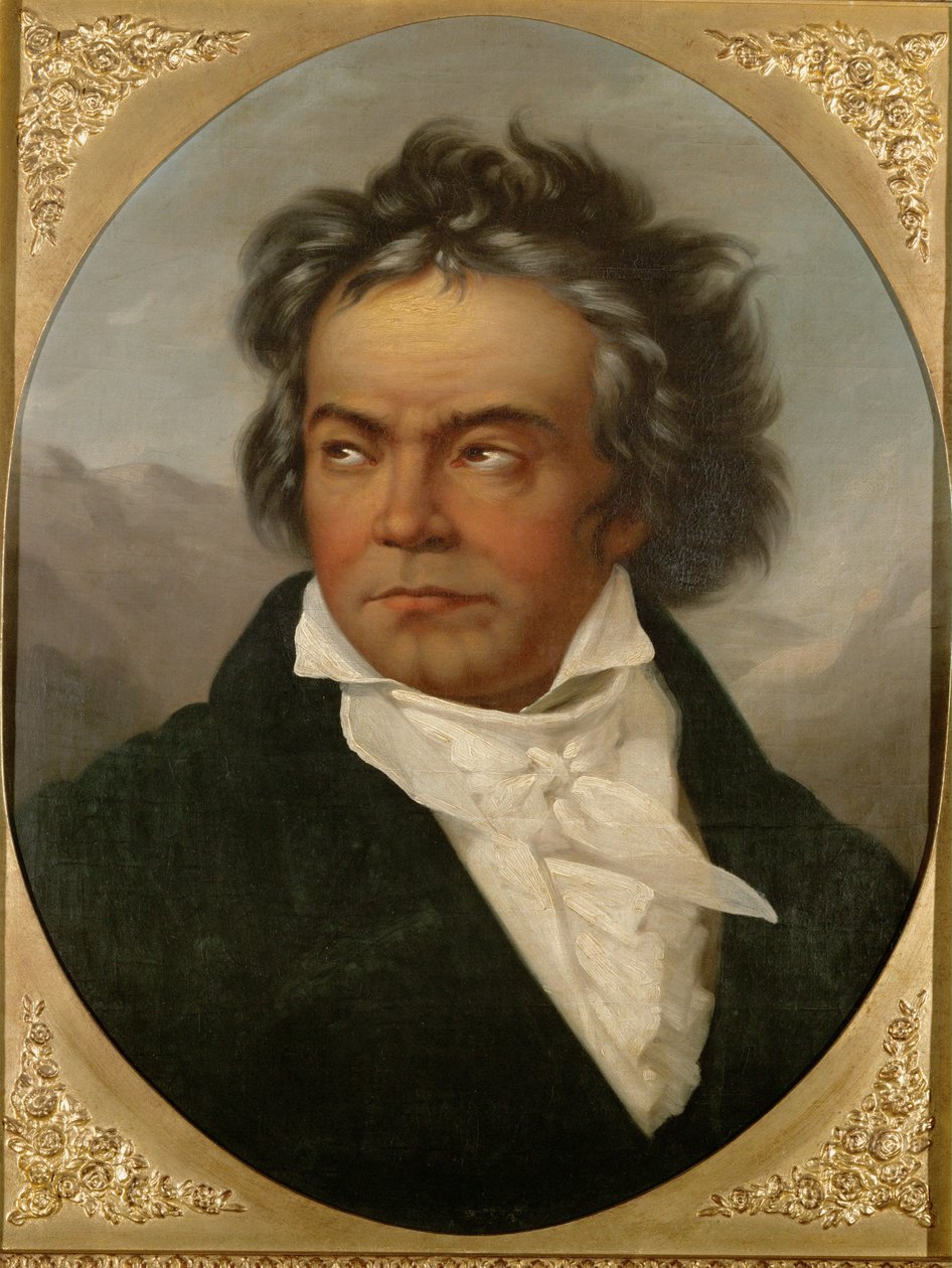 Ludwig van Beethoven by Ferdinand Schimon