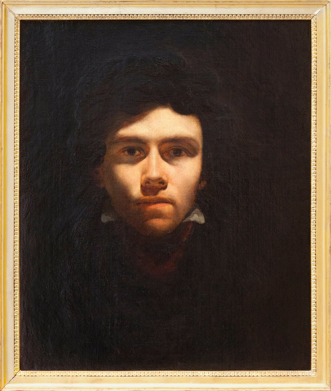 Self-Portrait Presumed by Eugene Delacroix by Ferdinand Victor Eugene Delacroix