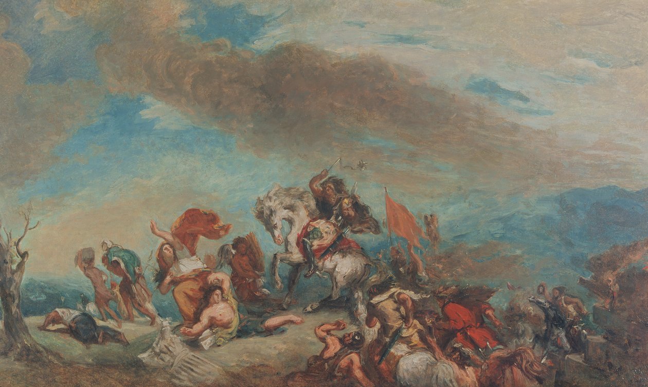 Unknown Image by Ferdinand Victor Eugene Delacroix
